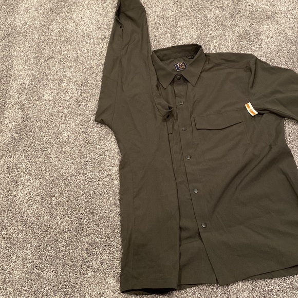 VTG 1946 Men's Lightweight Metal Vent Performance Shirt Jacket, Size: L - Picture 13 of 16